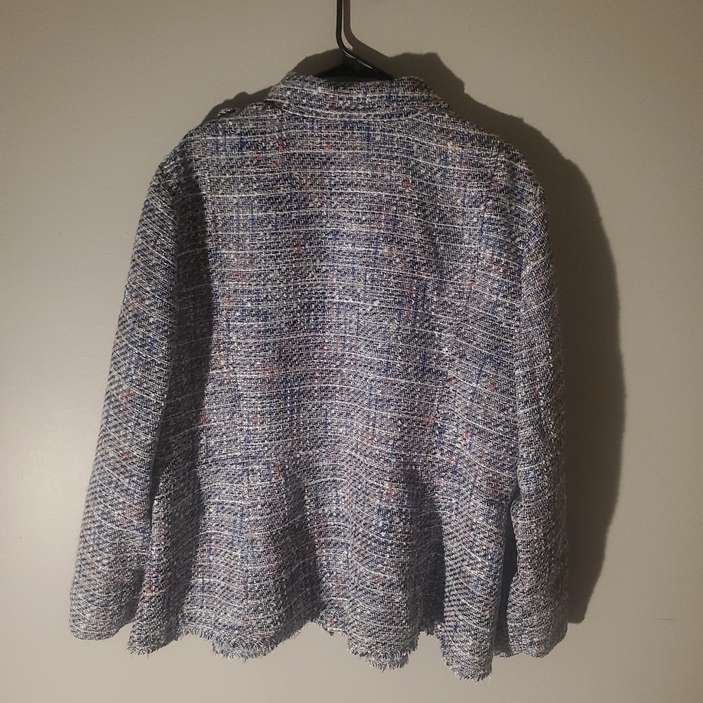 Multi Colored Textured Jacket - image 5